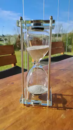 Reloj de arena grande deco 2 minutos - comprar online