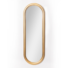 Espejo Pavia Oval Dorado 107cm