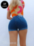 Short azul nevado