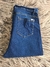 Jeans Oxford azul localizado talles grandes elastizados - comprar online