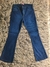 Jeans Oxford azul localizado talles grandes elastizados