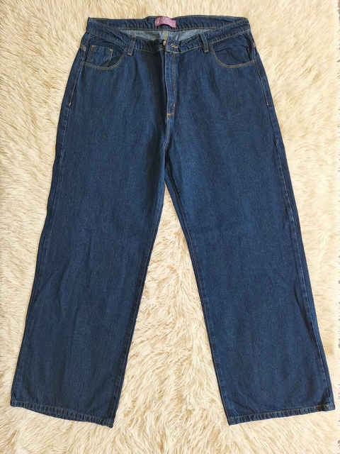 Jeans WIDE Azul oscuro talles grandes