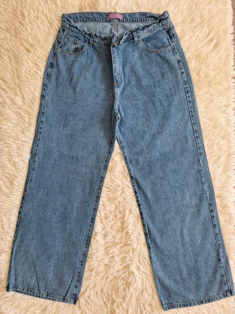 Jeans WIDE celeste nevado talles grandes - comprar online
