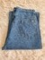 Jeans WIDE celeste con roturas talles grandes - comprar online