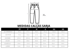 Calça Sarja Cinza - Uomini