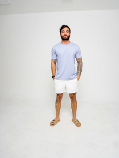Bermuda Linho Verano Off White - comprar online