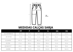 Calça Sarja Bege na internet