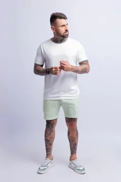 T-shirt Vellutato Off White - Gola Laser na internet