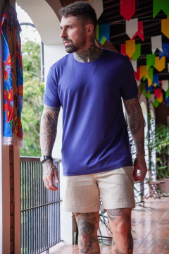 Bermuda Linho Florenza Natural - comprar online