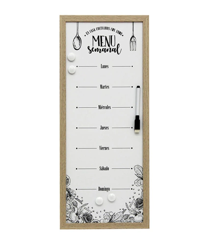 Pizarra Magnética Menú