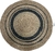 Alfombre Circular De Yute 90cm