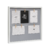Portarretratos Cuadro Con 6 Broches Deco 42x42cm wdc10646 en internet