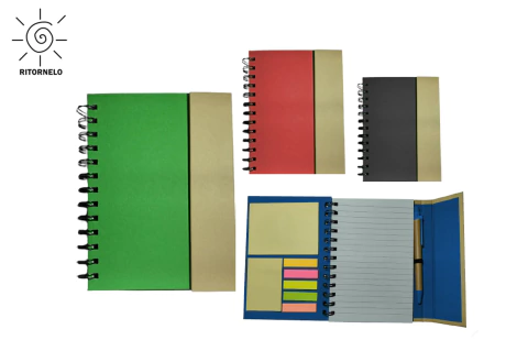 Cuaderno con notas autoadhesivas - RITORNELO