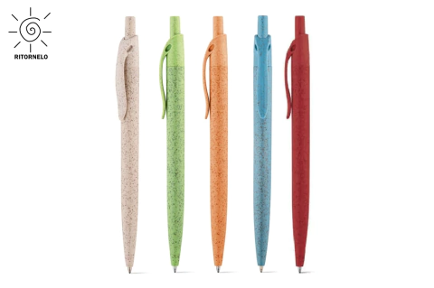 Lapicera de fibra de trigo (PACK x50)