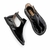 bota petit cheval meia-lua verniz noir