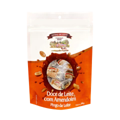 Pingo de Leite com Amendoim Stand Up 85g