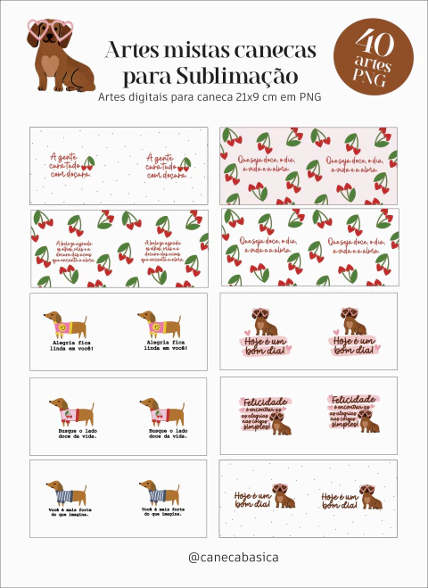 Pack digital Artes mistas Caneca para Sublimação ( arquivo digital)