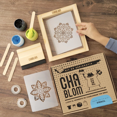 Kit stencil mandala. PARA SERIGRAFIA CON STENCILS