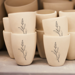 ESTAMPA EN CERAMICA BOTANICO . Ideal para transferencia con papel de seda. en internet