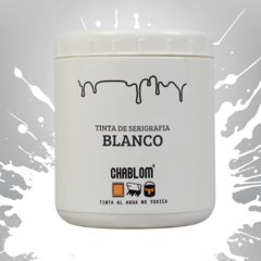 1/2 KILO Tinta serigrafía BLANCA