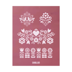 Plantilla Silk Screen Printing 011 - comprar online