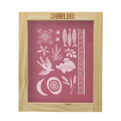 ESTAMPA EN CERAMICA MEDITERRANEO . Ideal para transferencia con papel de seda. - comprar online