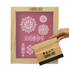 ESTAMPA EN CERAMICA MARROQUI . Ideal para transferencia con papel de seda. en internet