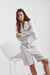 Conjunto Sastrero de bermuda y blazer Tela fantasía con hilo de lurex. Art: 9653 - comprar online