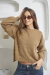 Sweater trenza diagonal más corto en la parte delantera. Art: 9724 - comprar online