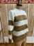 Sweater Rayado bicolor. Art: 9712 - TIMOTEA
