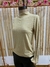 Media Polera Modal viscosa rayada. Art: 3773