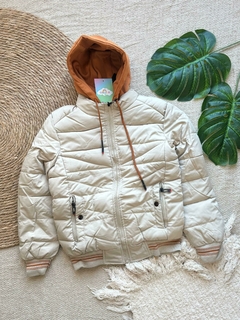 CAMPERA DE ABRIGO TIPO UNIVERSITARIA - tienda online