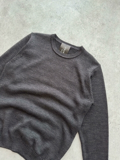 SWEATER CUELO REDONDO LISO - tienda online