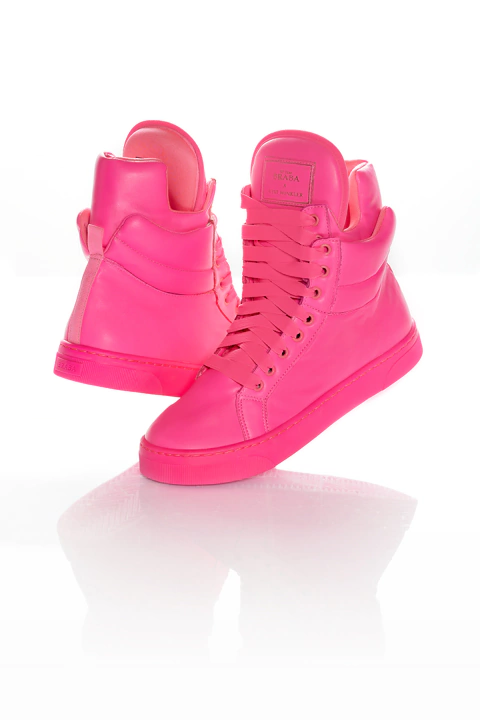 Bota Braba Neon Rosa