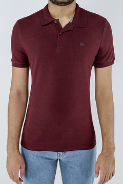 Camisa Polo Slim Original Ogochi- VINHO.