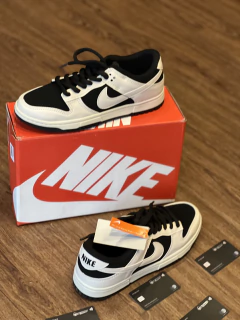 NIK€ Dunk LOW Reverse- PRETO/ BEGE - Ph Imports
