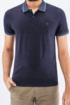 Camisa Polo Slim Original Ogochi- AZUL DREAM.