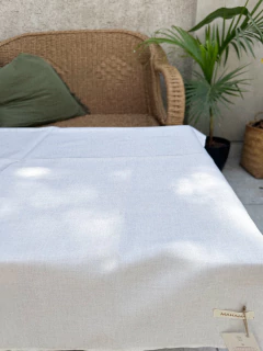 Mantel Matero Natural Liso en internet