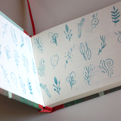 Cuaderno cosido apaisado en internet