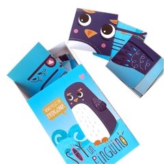 Rompecabezas imantado pingüino