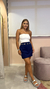 SHORT SAIA PIPA AZUL