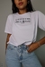 T-SHIRT ONLY RULES BRANCO - Hello Girl Store