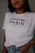 T-SHIRT ONLY RULES BRANCO