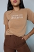 T-SHIRT ONLY RULES MARROM - loja online
