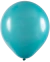 Balão redondo N°5 azul turquesa c/50 unidades - Art Latex