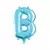 Balão metalizado letra B azul 40cm - Qfesta - comprar online