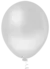 Balão redondo candy N°9 cinza c/50 unidades - Pic Pic