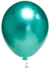 Balão redondo platino N°9 verde c/25 unidades - Pic Pic