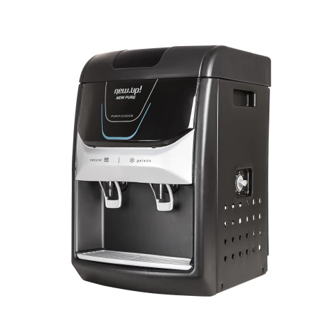 Purificador de Água New Pure Refrigerado Preto de Mesa - comprar online