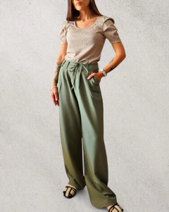 PANTS SASTRERO VERDE CLARO SECO